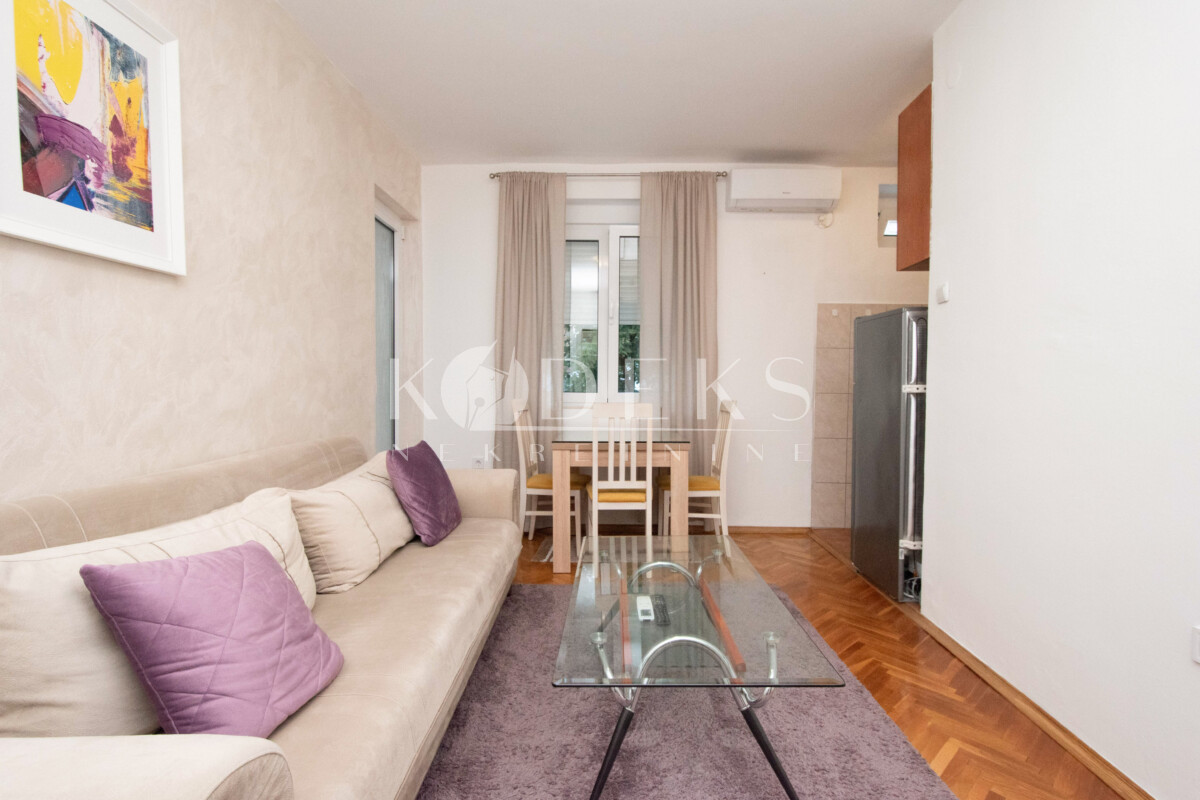 jednosoban stan izdavanje one bedroom apartment for rent podgorica centar city center blok 7 sargarepa-1