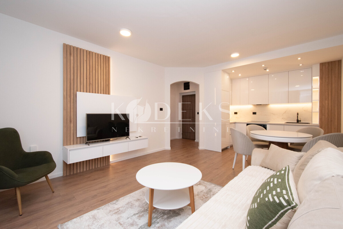 jednosoban stan izdavanje one bedroom apartment for rent podgorica city kvart big fashion-3