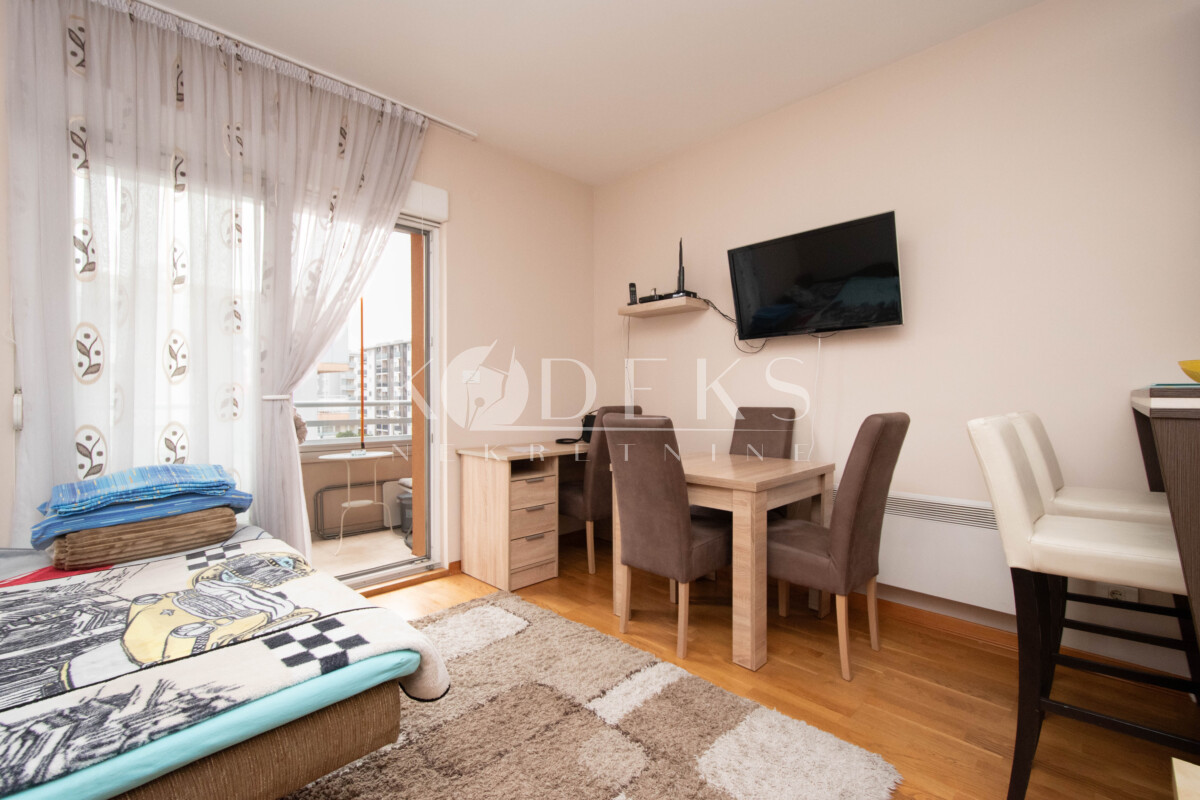 izdavanje garsonjera city kvart big fashion master studio apartment for rent podgorica-3