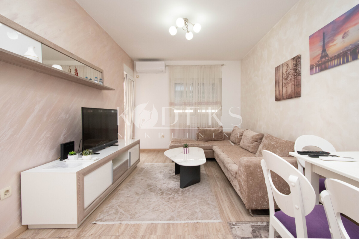 jednosoban stan izdavanje one bedroom apartment for rent podgorica big fashion city kvart-1