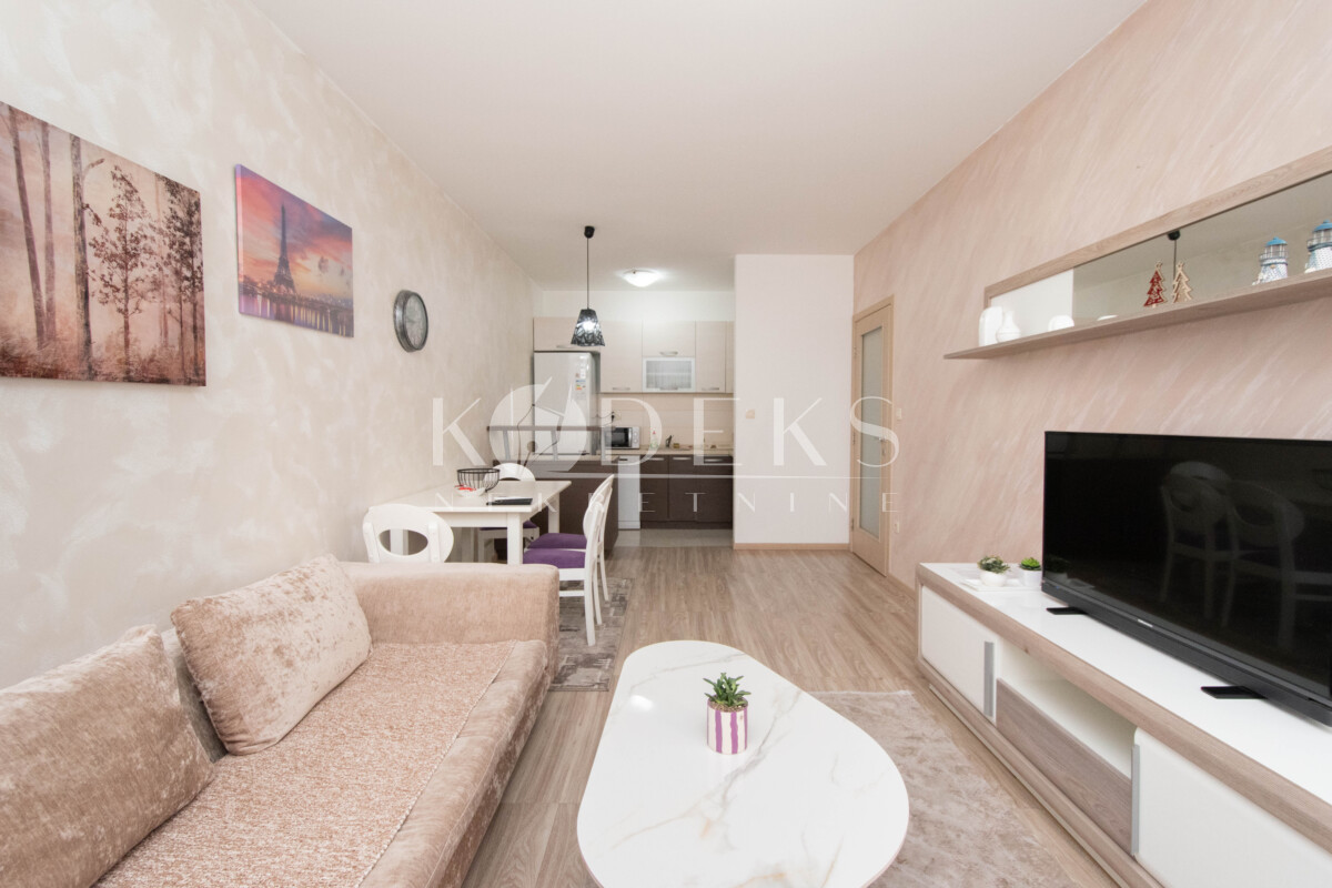 jednosoban stan izdavanje one bedroom apartment for rent podgorica big fashion city kvart-2