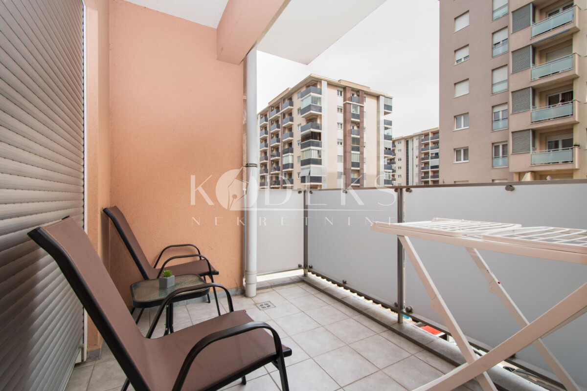 jednosoban stan izdavanje one bedroom apartment for rent podgorica big fashion city kvart-9