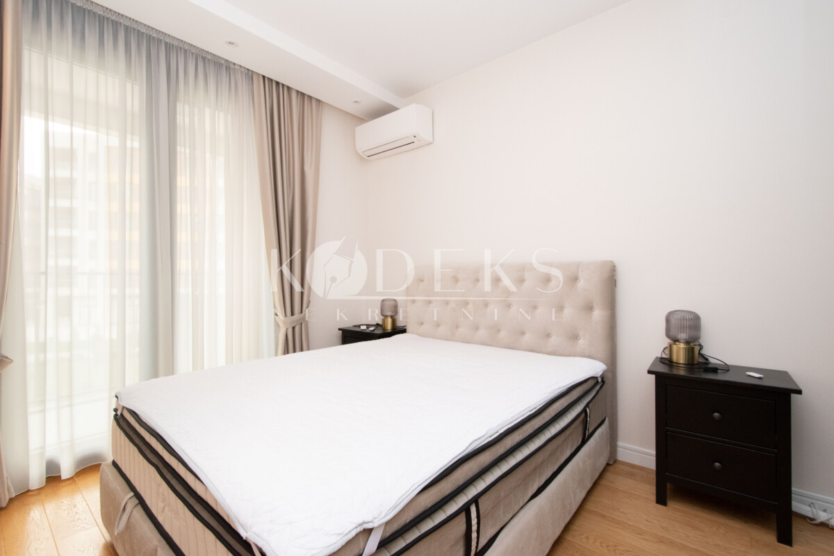 jednosoban stan izdavanje one bedroom apartment for rent podgorica line krusevac preko morace luxura luksuzno-5