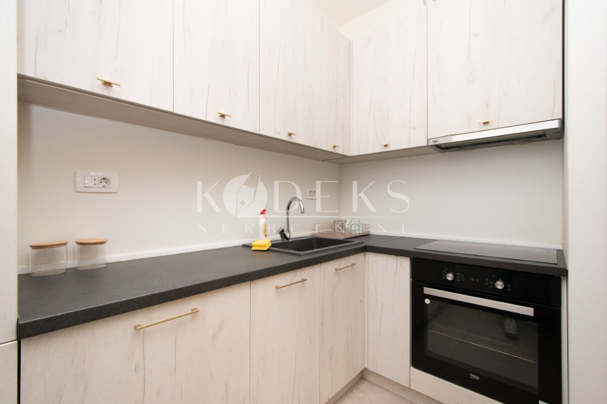 jednosoban stan izdavanje one bedroom apartment for rent podgorica new city kvart big fashion-4