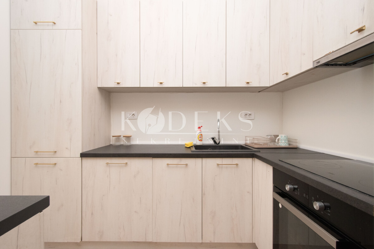 jednosoban stan izdavanje one bedroom apartment for rent podgorica new city kvart big fashion-5