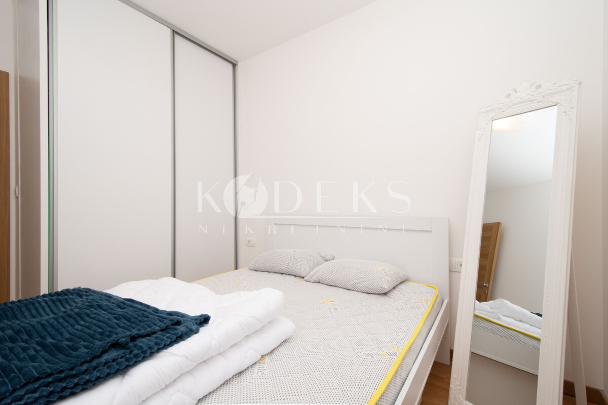 jednosoban stan izdavanje one bedroom apartment for rent podgorica new city kvart big fashion-6