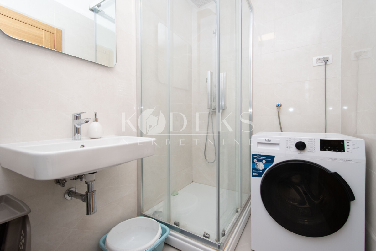 jednosoban stan izdavanje one bedroom apartment for rent podgorica new city kvart big fashion-9