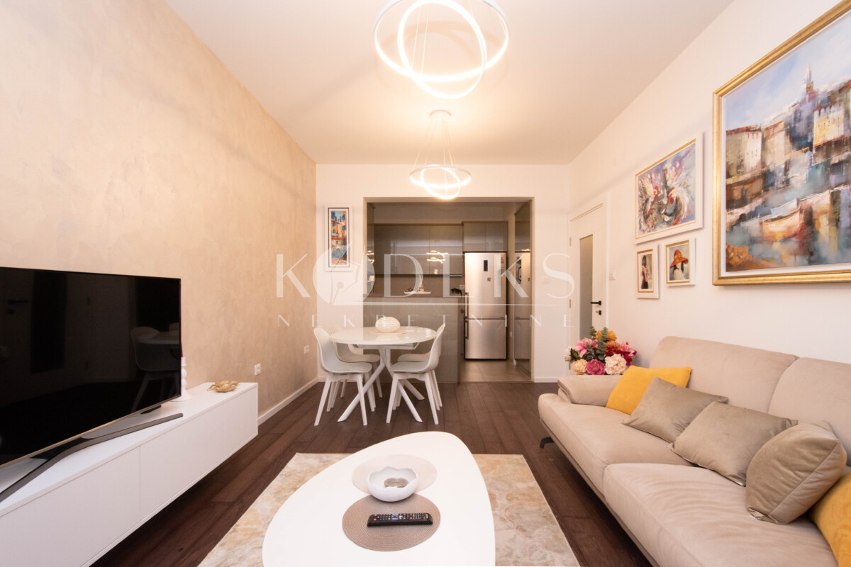 dvosoban stan izdavanje two bedroom apartment for rent podgorica vezirov most vezir zgrada momisici preko morace obala-3