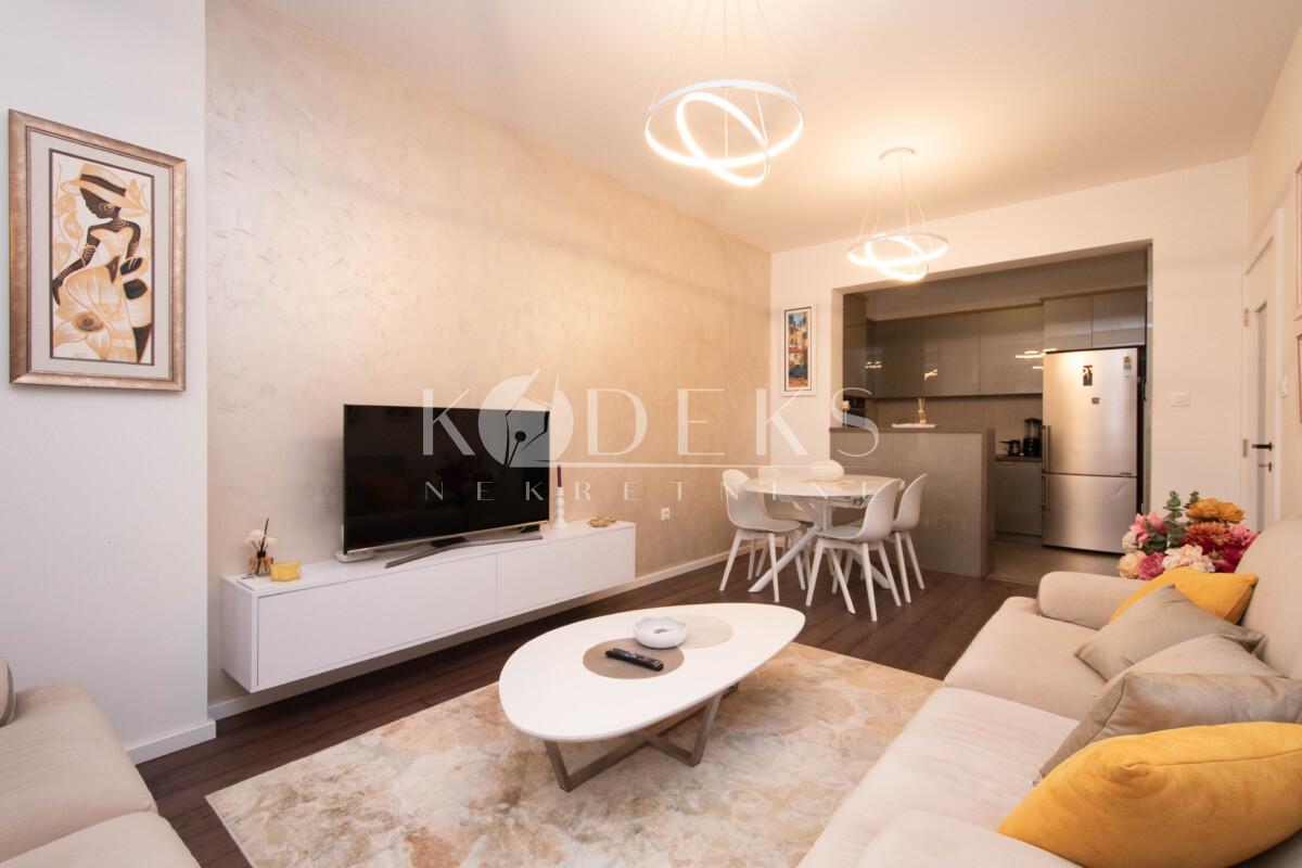 dvosoban stan izdavanje two bedroom apartment for rent podgorica vezirov most vezir zgrada momisici preko morace obala-4