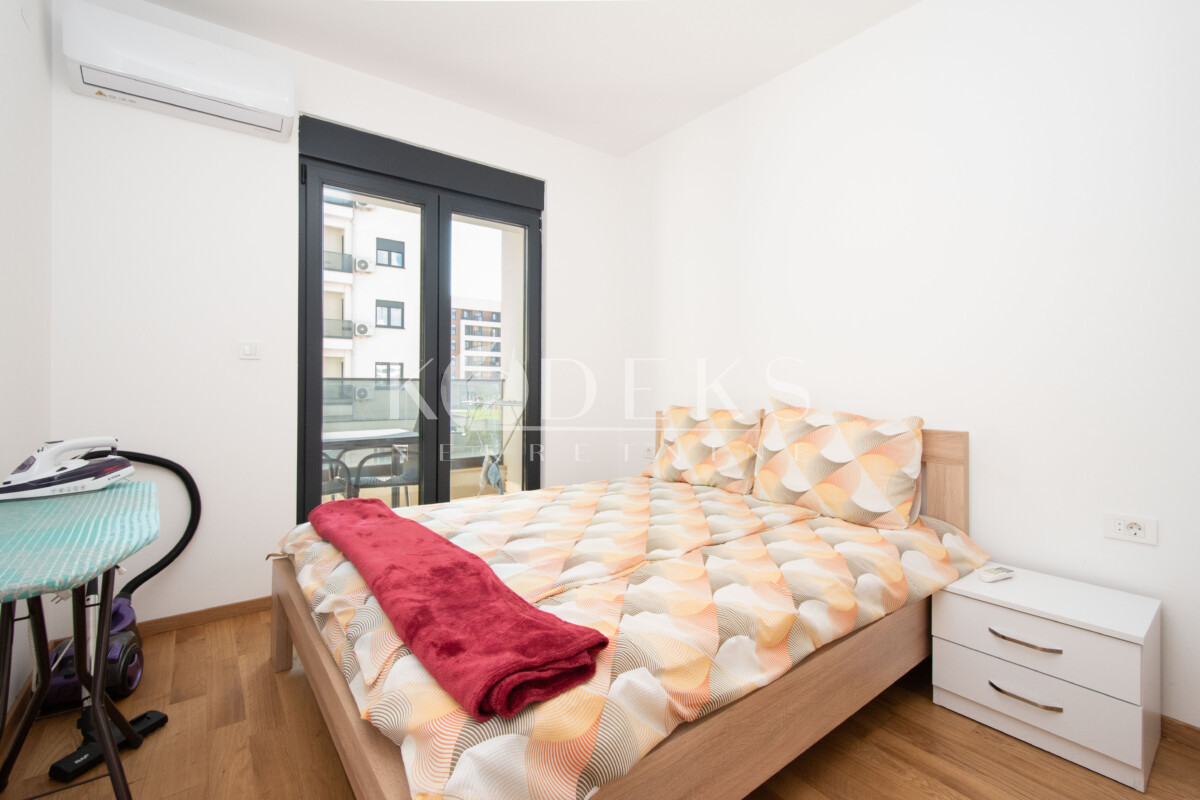jednosoban stan izdavanje one bedroom apartment for rent podgorica big fashion city kvart profesorska-6