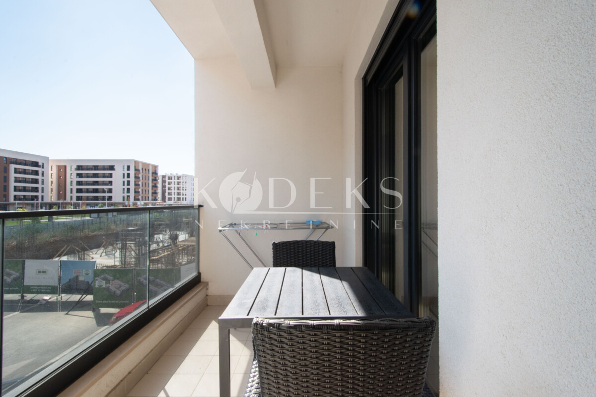 jednosoban stan izdavanje one bedroom apartment for rent podgorica big fashion city kvart profesorska-9
