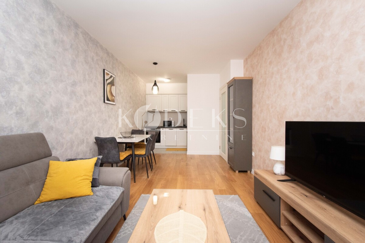 jednosoban stan izdavanje one bedroom apartment for rent podgorica central point big fashion-2