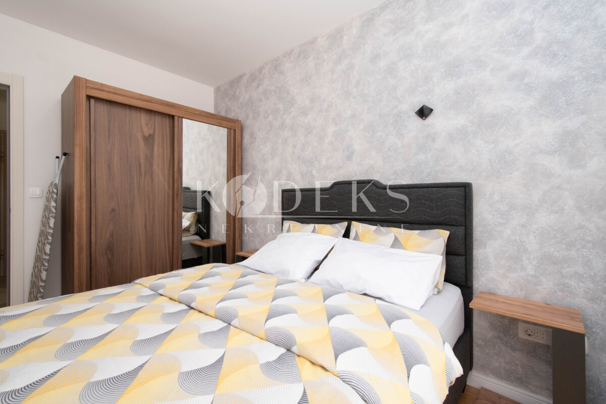 jednosoban stan izdavanje one bedroom apartment for rent podgorica central point big fashion-5