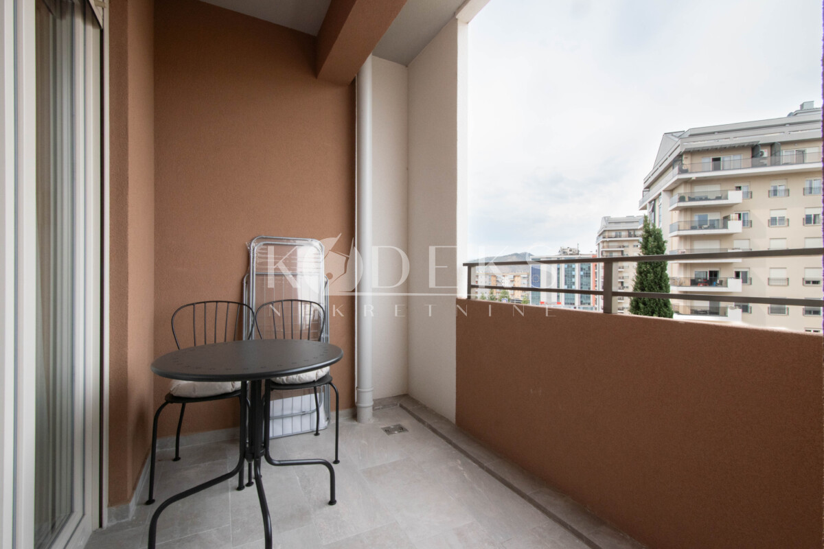 jednosoban stan izdavanje one bedroom apartment for rent podgorica linea central point oaza ankarski bulevar-9